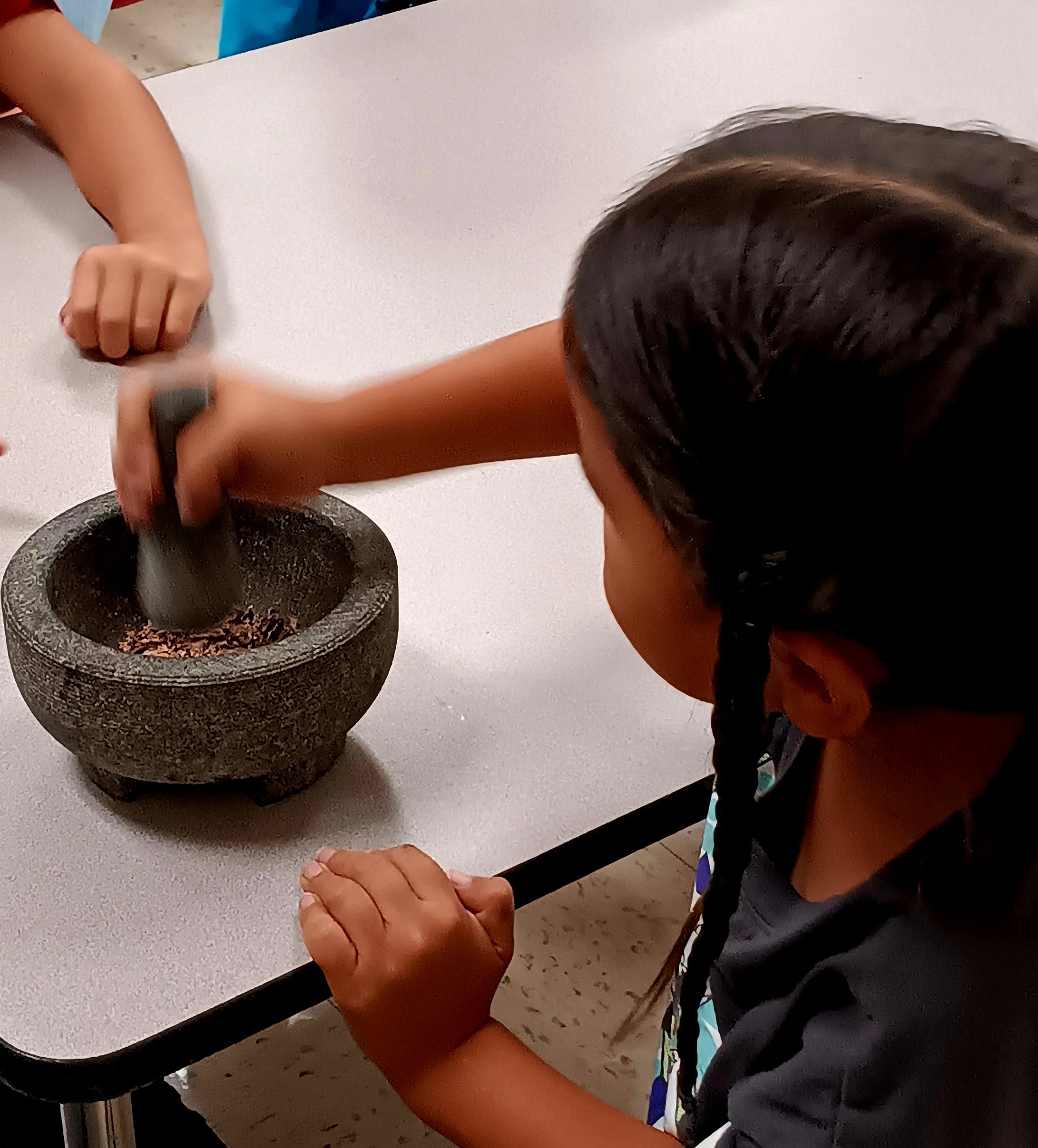 Kindergarten student in Browning creates Pemmican in school nutrition program